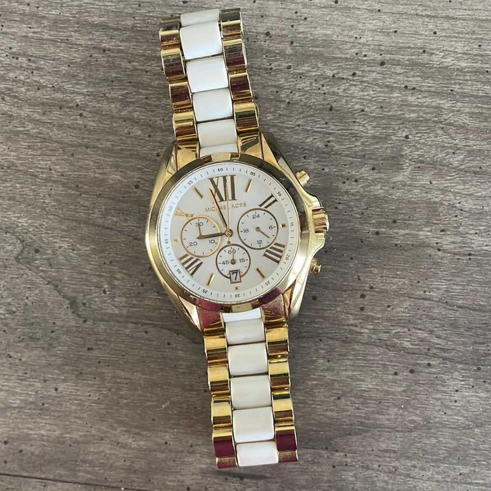 Michael Kors two-tone watch